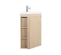 MOB-IN Mobile singolo lavabo angolare Sorrento, 45 cm