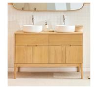 MOB-IN Set mobile doppio lavabo Alaska 120 cm + lavabo
