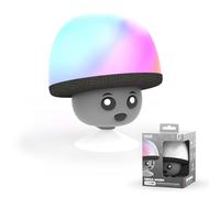 MOB - MOBILITY ON BOARD Mega Mush - Sistema di altoparlanti Bluetooth impermeabile nero, suono potente, multifunzione, adatto al montaggio a parete ovunque