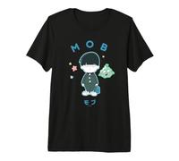Mob Psycho 100 Chibi Mob And Dimple Stars Anime Maglietta Premium