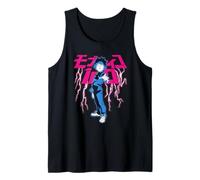 Mob Psycho 100 Shigeo with Pink Lightning And Kanji Anime Canotta