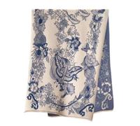 MOBAAK Foulard Donna Sciarpe Lunghe Morbide E Spesse Sciarpe Lunghe Invernali Calde Sciarpe Vintage Casual Per Le Donne Sciarpa Unisex (Color : Blu, Size : 180 * 65cm)