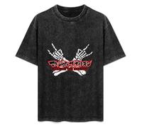 MOBAI Maximum The Hormone Printed T-Shirt Mens Unisex Black Tees M