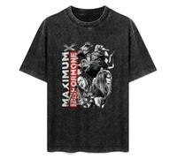 MOBAI Maximum The Hormone What s Up People Printed T-Shirt Mens Unisex Black Tees M