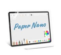 MOBDIK 2 Pezzi Paper Pellicola Protettiva per iPad Pro 12.9 Pollici 6/5/4/3 Generazione (2022/2021 / 2020/2018) Disegna Come su Carta, Antiriflesso, Compatibile con Apple Pencil