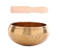 Mobestech 1 set Ciotola Canto per Meditazione Yoga Ciotola Tibetana Rame con per Relax e Spirituale