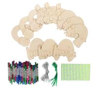 Mobestech 1 Set Kit per Campane Eoliche Fatte Incompleto per Decorazioni Primaverili per Feste Include e Materiali