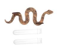 Mobestech 1 Set Mensola per piante verdi in legno cremagliera del supporto del vaso di fiori Scaffali sospesi per il muro supporti lavorati supporto vegetale Stand da pianta di legno