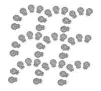 Mobestech 100 pezzi Ciondoli Vintage Cinque Elementi Ciondoli Metallo per Creazione Gioielli e Uso Quotidiano Stile Retrò Elegante Pendenti Misti Feng Shui Legno Fiamma Metallo Acqua