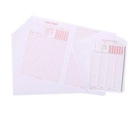 Mobestech 100 Pezzi Di Carta Per Le Risposte All'Esame Di Servizio Pubblico Carta Per Scrivere Saggi Per L'Esame Di Servizio Pubblico Modulo Di Prova Griglia Per Le Risposte