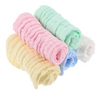 Mobestech 10pezzi Salviette Multicolori da Panni per Viso Super Assorbenti Asciugamani per Bagno e Spa Facili da Pulire e Morbidi al Tatto