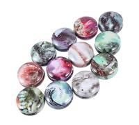 Mobestech 12 Pezzi Barattoli Rotondi in Metallo Vintage per Candele Fai da Te Contenitori Compatti e a Tenuta Ermetica per Candele e Artigianato Come Regalo Creativo per Conservare in Modo