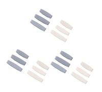 Mobestech 18pezzi Kit Di Spremi Dentifricio Manuale Grigi Bianchi Estrattore Per Tubetti Di Dentifricio e Cosmetici Accessori Per Bagno Risparmio e Precisione Nell Uso