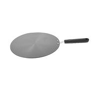 Mobestech 1pezzi Piastra Diffusore Di Calore Con Manico Per Cucina Gas Piastra Di Conduzione Termica Rapida e Multifunzione Protettiva Per Pentole e Scongelamento