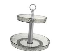 Mobestech 1pezzi Scaffale Rotondo Per Articoli Portabottiglie Per Condimenti Contenitore Per Cosmetici Portaoggetti Girevole