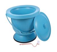 Mobestech 1pezzi Vaso Per Urina in Plastica Di Qualità Padella Con Coperchio Sputacchiere Per Utilizzo Domestico Comodo e Pratico Per Adulti e Ragazzi