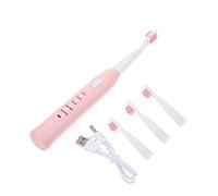 Mobestech 1set Spazzolino Elettrico Per Ragazzo Ragazza Con Testina Sostituibile Design Portatile Pulizia e Sicura Ricaricabile