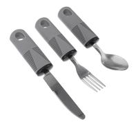 Mobestech 1set Utensili Adattivi Per Anziani Posate Leggere e Antiscivolo Per Persone Con Disabilità e Riapprendimento Utensili Da Tavola Per La Vita Quotidiana