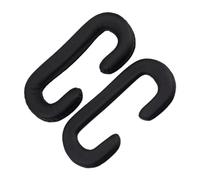 Mobestech 2 pezzi Cuscinetti facciali VR in Pelle PU Traspirante per Visore VR Cuscino Sostitutivo Ergonomico Ventilazione per Comfort Prolungato e Facile Pulizia