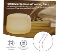 Mobestech 2 pezzi Dischi Ceramici Atomizzatori per Umidificatore Piezoelettrico Ricambio Fogger per e Veicolo