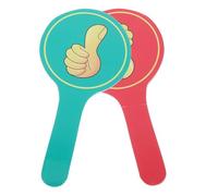 Mobestech 2 pezzi Palette per Voto in Classe Doppia Faccia Giù Riutilizzabili per Insegnanti Strumenti Interattivi per Aumentare la Partecipazione e Migliorare la Concentrazione