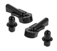 Mobestech 2 Pezzi Perni di Fissaggio per Porta Pianoforte Verticale Accessori per Riparazione Fermo Superiore Supporto Coperchio Superiore Installazione Rapida senza Attrezzi