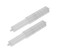 Mobestech 2 Pezzi Supporti Rulli Carta Igienica Retrattili in Plastica per Bagno Casa e Hotel Ricambi Portarotolo Facili da Sostituire Accessori Bagno Funzionali