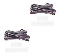 Mobestech 2 Set Connettori LED Rgb Cavo per Strisce LED Installazione Solderless Facile Adatti per Estensioni e Design Compatto e Portatile