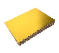 Mobestech 20 Pezzi Tavola Rettangolare con Fodera Antigrasso per Decorazioni Feste e Presentazioni Torte