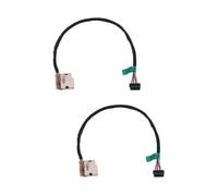 Mobestech 2pezzi Connettore di Alimentazione Compatibile per Pavilion e Sostituzione di Alta qualità Facile Installazione Materiale Resistente e Affidabile Adattatore per Laptop