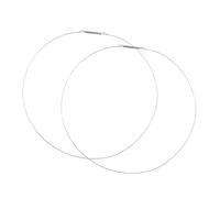 Mobestech 2pezzi Fermo Porta Lavatrice in Acciaio Inossidabile Morsetto Di Ricambio Per Lavatrice Carica Frontale Guarnizione Stagna Argento