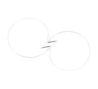 Mobestech 2pezzi Morsetti Per Guarnizione Porta Lavatrice in Acciaio Resistente Anello Fermo Molla Per Sigillatura Sicura e Antiperdita Ricambio Stabile Per Fasce Guarnizione Lavatrice