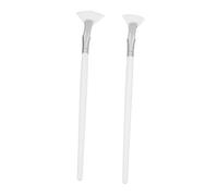 Mobestech 2pezzi Pennello per Ombretto Grande Pennello Cosmetico Ergonomico Facile e Confortevole Strumento per Make Up Versatile