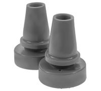 Mobestech 2pezzi Punta Gomma Antiscivolo Per Bastoni Da Trekking Accessori Per Camminate e Escursioni Compatibili Con Bastoni e Carbonio