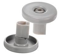 Mobestech 2pezzi Ruote Inferiori Per Lavastoviglie Accessori Compatibili Per Zanussi e Altri Modelli Facilità Di Installazione e Movimento Fluido