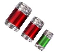 Mobestech 3 Pezzi Shaker per Spezie Acciaio con Copertura Antiumidità per e Facile da per Uso e Barbecue Allaperto Colore Casuale