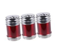 Mobestech 3 Pezzi Shaker per Spezie Acciaio Inossidabile Contenitori per e Capacità Colori Casuali Facili da per Cucina e Barbecue All Aperto Colore Casuale