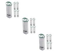 Mobestech 3 set Borsa A Rete Per La Conservazione Di Frutta E Verdura Sacchetti Per La Frutta E La Verdura Borsa Per Appendere La Verdura Borse Per La Spesa Riutilizzabili 6 pezzi * 3