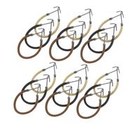 Mobestech 30 pezzi Elastici per Capelli con Doppio Gancio Fermagli per Coda di Cavallo Resistenti e Morbidi Accessori per Styling e Acconciature per Donne e Ragazze Tenuta Sicura per Tutta