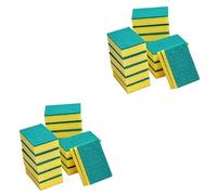 Mobestech 30pezzi Spugne Pulizia Cucina Spugne Multifunzionali Assorbenti Per Lavaggio Piatti e Pulizia Bagno Morbide e Non Danneggiano Le Superfici