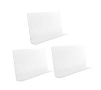 Mobestech 3pezzi Paraspruzzi per Doccia in PVC Paraspruzzi per Parete Protezione Antispruzzo per Vasca da Bagno e Doccia