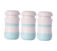 Mobestech 3pezzi Porta Pillole Multifunzione Taglia e Macina Medicine Portatile Design Compatto e Leggero Per Viaggi e Uso Quotidiano Facile Organizzazione e Assunzione Per Anziani