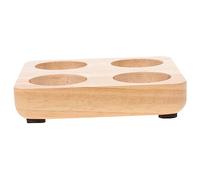 Mobestech 3pezzi Portauova Legno Pratico Per Uova Contenitore Per Conservazione e Organizzazione Cucina Base Stabile e Resistente Adatto Per Frigorifero e Uso Domestico Legno