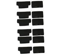 Mobestech 3sets Cuscinetti Per Impugnature Di Stampelle Di Morbidi e Antiscivolo Comfort Ottimale Per Colore Nero