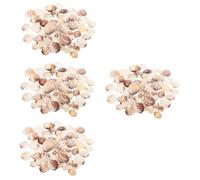 Mobestech 4 Pezzi 1 Decorazioni a Guscio per a Tema minuscolo riempitivo di Vaso Piccolo Conchiglie di paesaggi Fai da Te abbellimento di Conchiglie Fare Conchiglie Conchiglia