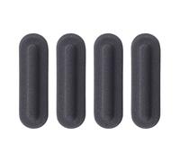 Mobestech 4 Pezzi di Ricambio in Gomma per Computer: Base Antiscivolo con Protezione Laptop Nero L W Piedini Antiscivolo Compatibile con Cuscino Inferiore Piedini Professionali