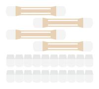 Mobestech 4 pezzi Nastro Lifting Collo Elastico per Donne Adesivo Sottile Rassodante per Rughe e Liscia Cura Sicura e Confortevole con Patch Migliora Elasticità e Texture