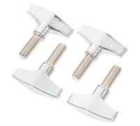 Mobestech 4 pezzi Viti di Fissaggio per Batteria in Lega di Zinco Viti Farfalla Resistenti per Piatti Accessori per Kit Tamburo Facili da Installare e Stabili