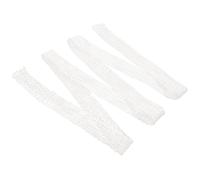 Mobestech 4 Set Rete per Imballaggio Carne in Filo di Cotone Beige per Legare Prosciutto e Carne, Utensili da Cucina per Uso Personale e Professionale