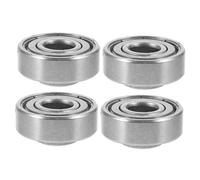 Mobestech 4pezzi Cuscinetti Per Ruote Anteriori Della Sedia Rotelle Cuscinetti in Sfere Piccoli Per Deambulatori Da Sostituire Supporto Sicuro Componenti Interni Del Mozzo Del Cuscinetto Abb